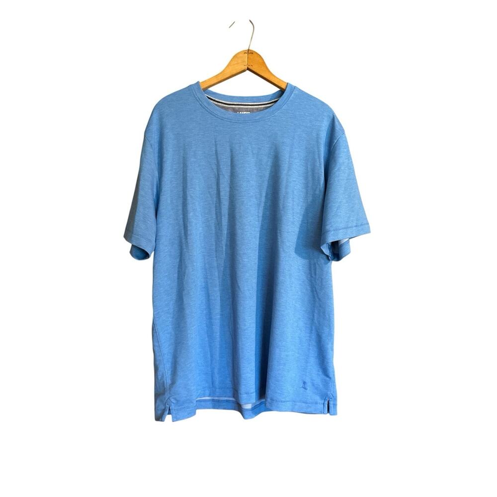 Land's End Men's XL Blue Round Neck T-shirt